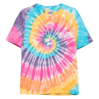 Gallery Dept. Souvenir T-shirt Van De Galerieafdeling Met Sorbet- En Tie-dyeprint