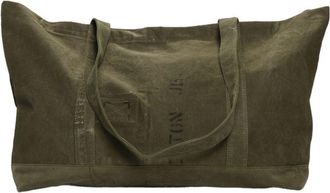 Readymade Vintage duffle tote bag - unisex - Cotton - OS - Green