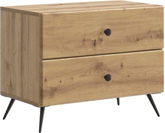 vidaXL Armario De Noche Roble Artisan 62 X 34,5 X 47,5 Cm Vidaxl