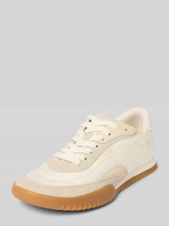 HUGO BOSS Ledersneaker mit Label-Schriftzug Modell Carlynn in Weiss, Gr&ouml;&szlig;e 40