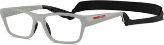 Prada PS 03Rv 13Z1O1 Optical Frame - Heren - Brillen - Grijs - 56 MM - Accessoires