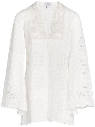 Giambattista Valli Junie mini dress - women - Cotton - 40 - White