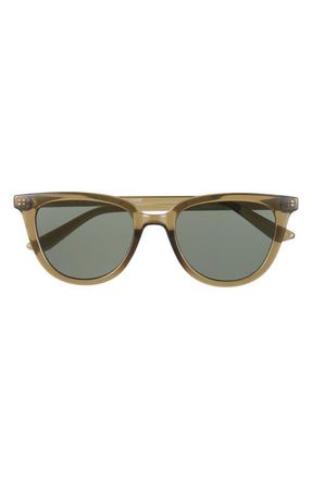 BP. Cat Eye Sunglasses in Clear Green at Nordstrom