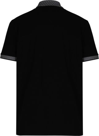 HUGO BOSS Mens Polo Shirt Pique Cotton Black T-shirts And Polos