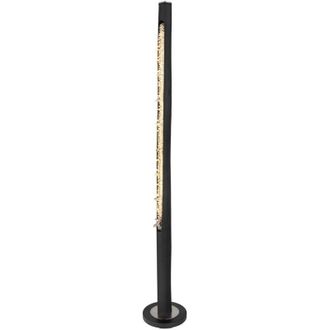 Globo Lighting Lampada da terra - Felicitas - nero - legno - ø 23cm - - Globo