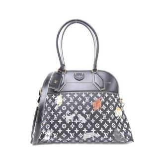 Louis Vuitton Pre-owned Alma Souple Monogram Catogram Schoudertas - Dames - Pre-owned - Zwart - Maat: ONE Size Leer