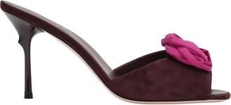 Roger Vivier Epine Rose Mule T.85 - Dames - Muiltjes - Roze - 37 EU - Su&egrave;de - Schoenen