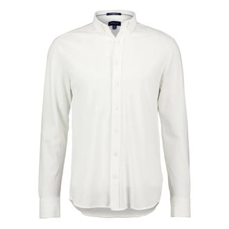 GANT Regular Fit Casual Overhemd - Heren - Casual Overhemden - Wit - S - Overhemden