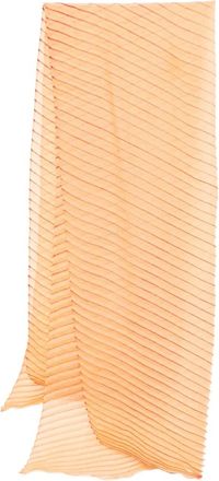 Colombo Sciarpa plissettata - Arancione