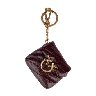 Pinko Pinko, Dames, Accessoires, Rood, Maat: ONE Size Leer