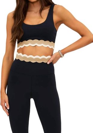 Beach Riot Marin Bra Top In Mystic Colorblock