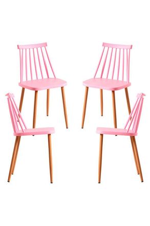 Regalos Miguel Regalos Miguel - Packs Sillas Comedor - Pack 4 Sillas Bik - Rosa