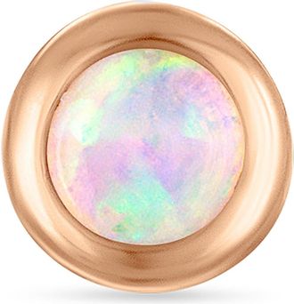 Maria Tash Opal Single Stud Earring in Rose Gold at Nordstrom, Size 2