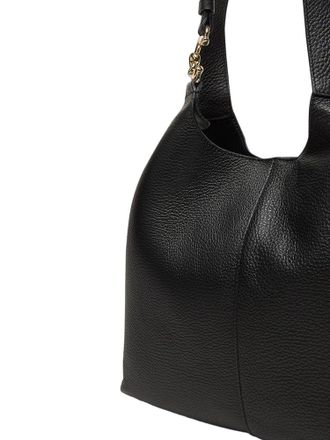 Coccinelle Womens Shopper Bag Black Grained Leather Shopper-bags
