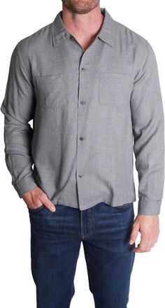 Knickerbocker Murray Shirt In Charcoal