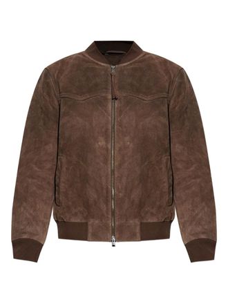 AllSaints Zealand zip-up jacket - Brown