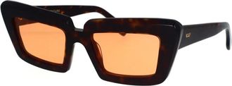 Retro Superfuture Retro Super Future Coccodrillo Meteorite Zonnebril - unisex - Zonnebrillen - Veelkleurig - 57 MM - Accessoires