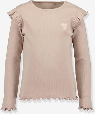 Blue Seven Mädchen Shirt mit Wellensaum BLUE SEVEN hellrosa