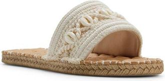 Roxy Shoresoft Slide Sandal in Other White at Nordstrom, Size 11