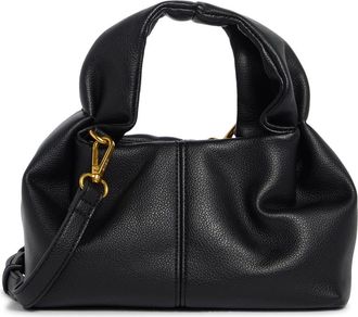 BCBGeneration Mini Pleated Top Handle Bag in Black at Nordstrom Rack