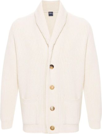 Fedeli Terminillo cardigan - men - Cashmere - 48 - White