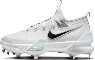 Nike Force Zoom Trout 9 Elite FB2906-100 Mens White Black Baseball Cleats NIN979