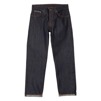 Nudie Jeans Rad Rufus Dry Selvage - Heren - Jeans - Blauw - Maat: W33 L32 Katoen