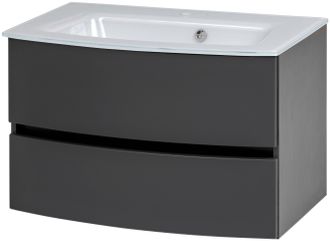 WELLTIME Waschtisch »Kaunas« Breite 80 cm, mit Soft-Close Funktion