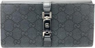 Gucci Pre-owned Fabric wallets - Dames - Vintage Accessoires - Zwart - ONE Size - Vintage