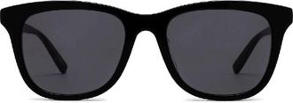 Saint Laurent Sl587/K Black Square Unisex Sunglasses SL 587/K 001 53