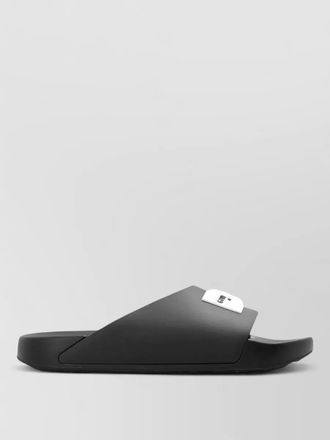 Givenchy rubber logo slide sandals