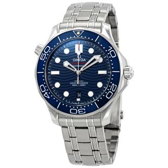 Omega Pre-owned Omega Seamaster Automatic Blue Dial Mens Watch 210.30.42.20.03.001