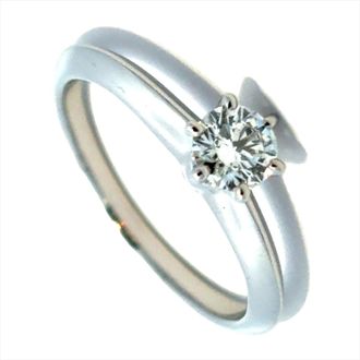 Tiffany & Co. Platinum Platinum 950 Band Ring (Pre-Owned)