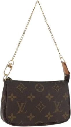 Louis Vuitton Pre-owned Mini Bags, female, Brown, Size: ONE SIZE Pre-owned Mini Pouch