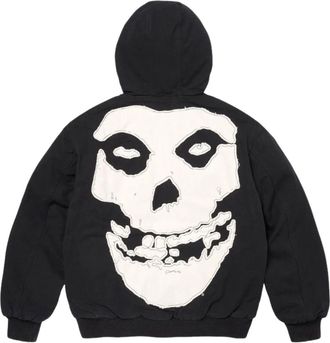 SUPREME x The Misfits SS26 Hooded Work Jacket Black SUP-SS26-150-BLK