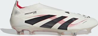 adidas adidas Performance Unisex Predator Elite Firm Ground Boots - White - Size UK 12.5