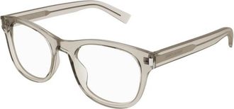 Saint Laurent Brillen - unisex - Brillen - Beige - 53 MM - Accessoires