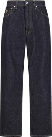 A Bathing Ape Ape Head Denim Pants - Heren - Regular Fit Jeans - Blauw - M - Denim - Jeans
