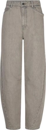 Dante6 Dames, Jeans, Beige, Maat: W28 Katoen