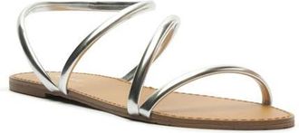 Arezzo Mikayla Sandal in Silver at Nordstrom, Size 5.5