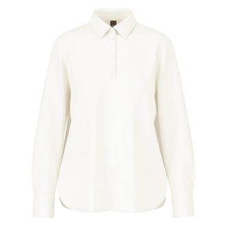 Marc Cain Camicetta Classica - - Blouses & Shirts - Donna - Bianco - M