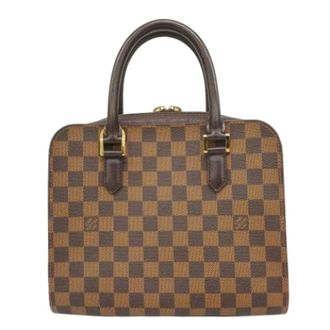 Louis Vuitton Pre-owned Handbags, female, Brown, Size: ONE SIZE Pre-owned Triana Handbag