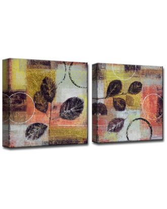 Ready2HangArt Ready2hangart Last November I/Ii 2Pc Wrapped Canvas Wall Art By Norman Wyatt