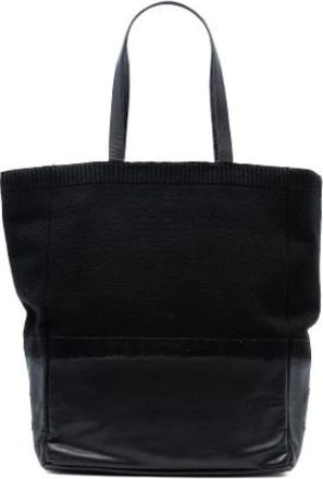 Chanel Pre-owned Tote Bags, female, Black, Size: ONE SIZE Pre-owned Vintage Tote Bag