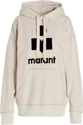Isabel Marant Dames, Sweatshirts & Hoodies, Beige, Maat: 2XS Katoen