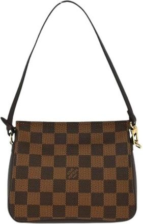 Louis Vuitton Pre-owned Shoulder Bags, female, Brown, Size: ONE SIZE Pre-owned Vintage Canvas Shoulder Bag