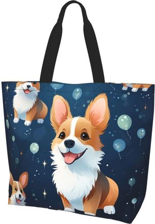 Generic Labrador Retriever Shoulder Bag Portable Tote Bag Durable Shopping Bags For College Casual Yoga