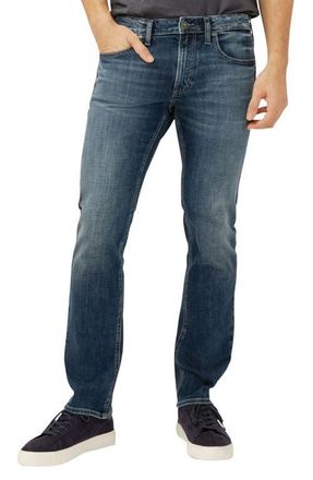 Silver Jeans Co Allan Slim Straight Leg Jeans in Ace at Nordstrom, Size 36 X 30