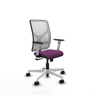 Piqueras y Crespo Silla De Oficina Piqueras Y Crespo Motilla Blanco Espuma Alta Densidad