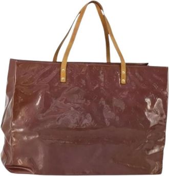 Louis Vuitton Pre-owned Vintage Tote Bag - Dames - Vintage Shopper - Paars - ONE Size - Leer - Vintage